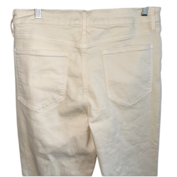 Athleta Sculptek High Waist Straight Leg Ankle Bone Skinny Jean Sz 12 Stretchy - Picture 11 of 12